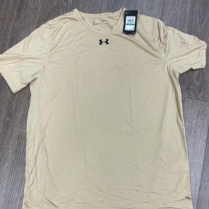 Under Armour Men's Short Sleeve Locker Tee 2.0 NWT - Multiple Sizes - Gold